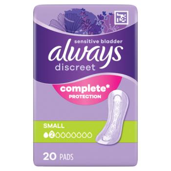 6 x Always Discreet Small - 20 PACK