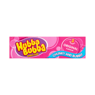 20 x Hubba Bubba Original Big Bubble Gum 5 Pce