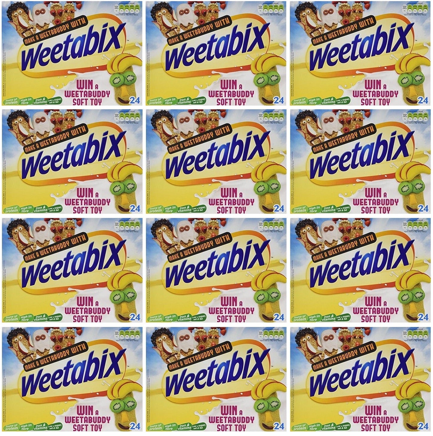 12 x Weetabix Cereal 24 Pack