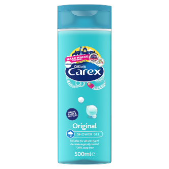 6 x Carex Shower Original - 500ML