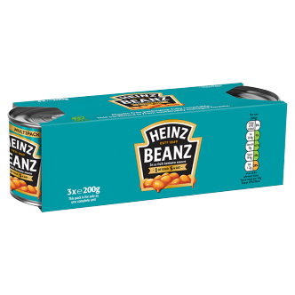 24 x Heinz Baked Beans 200G (8 x 3 Pack)