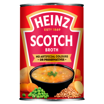 24 x Heinz Soups Scotch Broth 400G