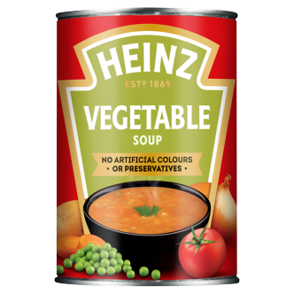 24 x Heinz Soups Vegetable 400G