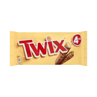24 x Twix Snacksize 4Pk 160Gm