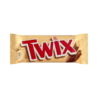 32 x Twix 2 Finger Std 50Gm
