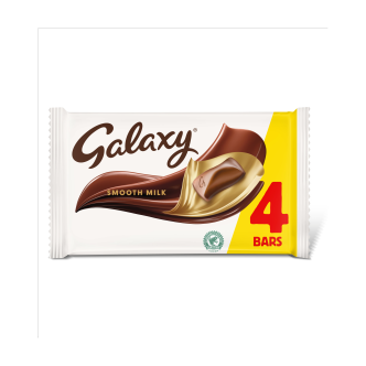 15 x Galaxy Milk 4Pk - 168Gm