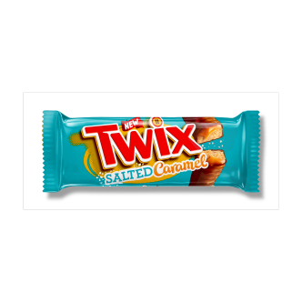 30 x Twix Salted Caramel 46Gm