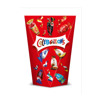 6 x Celebrations Pop Box - 185Gm