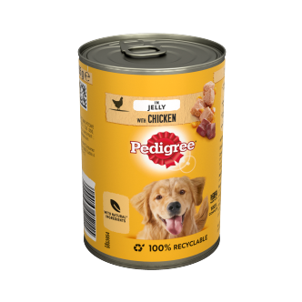 6 x Chicken In Jelly Pedigree 385Gm