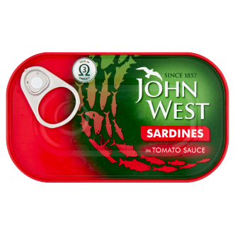 12 x John West Sardines In Tomato 120Gm