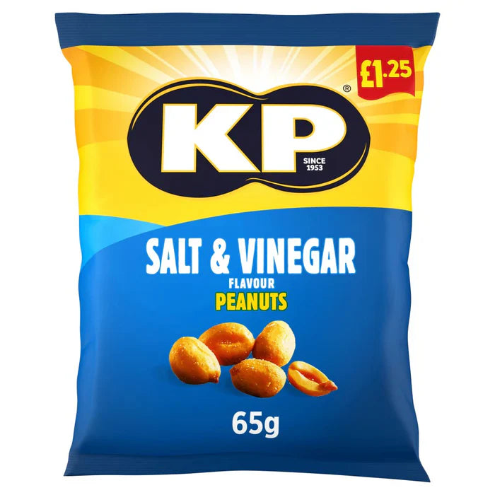 16 x Kp Original Salted Peanuts - 65GM