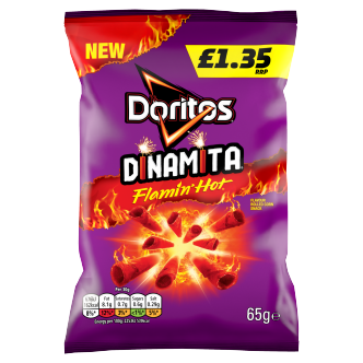 20 x Doritos Dinamita Extra Flamin' Hot - 65GM