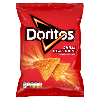 32 x Doritos Chilli Heatwave 40Gm