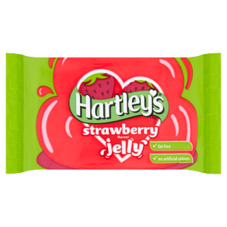 12 x Hartleys Jelly Strawberry Packet Packet