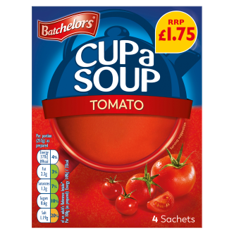 9 x Batchelors Cup A Soup Tomato Fl 1.75 93G