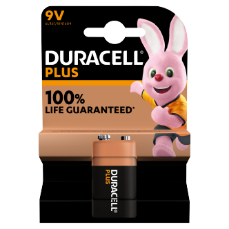 10 X Duracell Plus 9V Battery