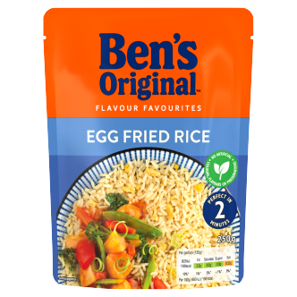 6 x Bens Original Egg Fried Microwave Rice 250G