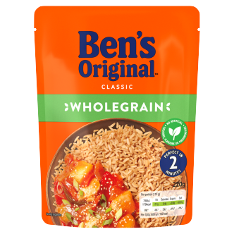 6 x Bens Original Wholegrain Microwave Rice - 220G