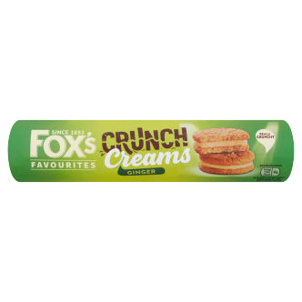 16 x Foxs Ginger Crunch Creams 230Gm