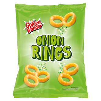 12 x Golden Wonder Onion Rings 150Gm
