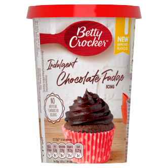 6 x Betty Crocker Chocolate Fudge Icing 400G