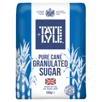 10 x Tate & Lyle Granulated Pure Cane Sugar - 500G
