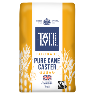 10 x Tate & Lyle Caster Sugar - 1Kg