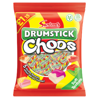 12 x Swizzels Drumstick Choos - 115Gm