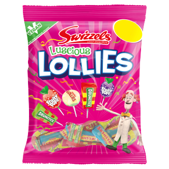 12 x Swizzels Luscious LolliesPmp - 132GM
