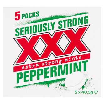 12 x Xxx Mints 5 Pack Extra Strong Mints 205Gm