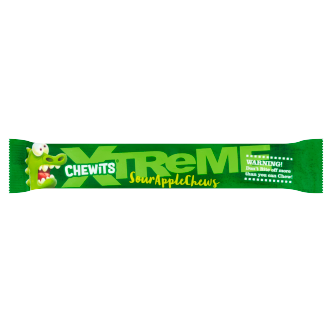 24 x Chewits Xtreme Sour Apple Stick