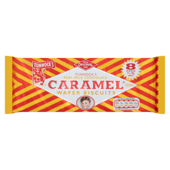 20 x Tunnocks Caramel Wafers 8'S 8