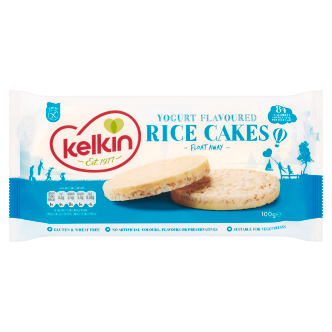 12 x Kelkin Yoghurt Rice Cake 100Gm
