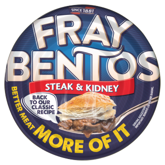 6 x Fray Bentos Steak & Kidney Pie 425Gm