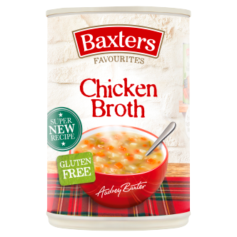 12 x Baxters Soup Chicken Broth 400Gm