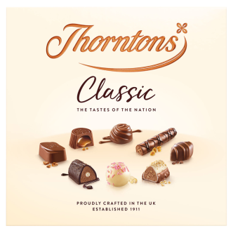 6 x Thorntons Classic Collection 262Gm