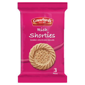 100 x Crawfords Mini Pack Biscuits