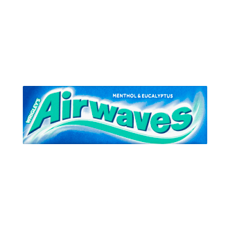 30 x Airwaves Menthol & Eucalyptus Gum 10 Pce