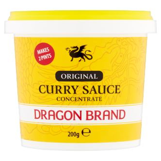 12 x Dragon Brand Original Curry Sauce Concentrate 200Gm