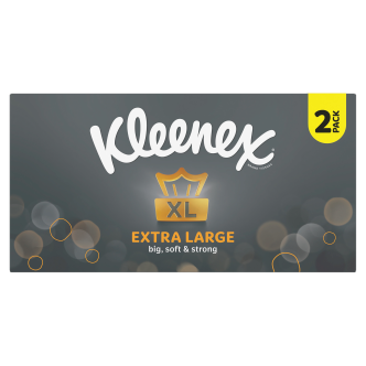 8 x Kleenex Extra Large Tissues 2 Pack