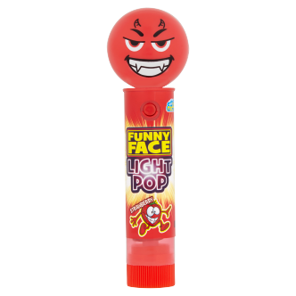 12 x Candy Factory Funny Face Light Up Pro 11Gm