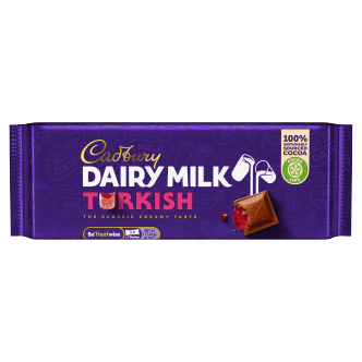 48 x Cadbury Dairy Milk Turkish Irish - 47Gm