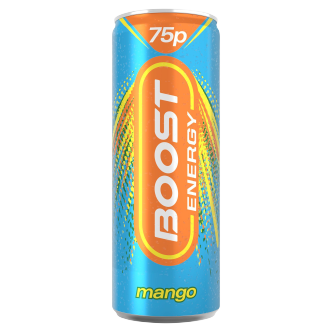 24 x Boost Energy Mango Can - 250Ml