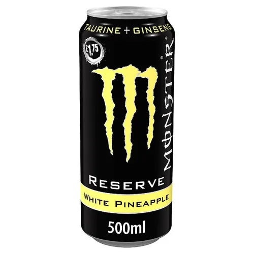 12 x Monster Energy Reserve White Pineapple - 500ML
