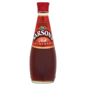 12 x Sarsons Brown Malt Vinegar Table 250Ml