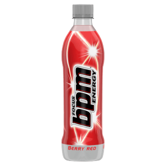 24 x Bpm Energy Focus Berry Red 500Ml