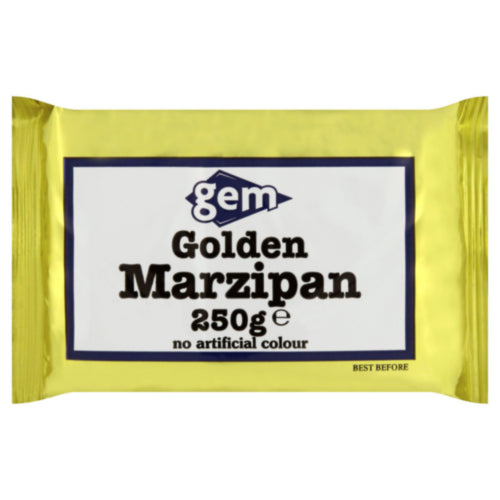 12 x Gem Golden Marzipan 250G