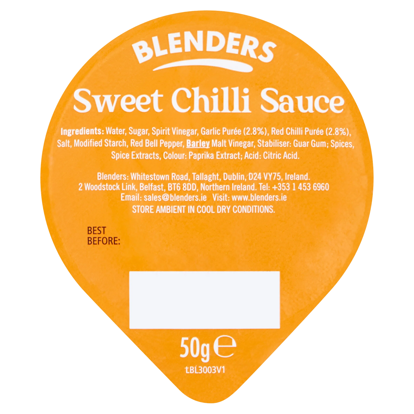 80 x Blenders Dip Pot Sweet Chilli 50G