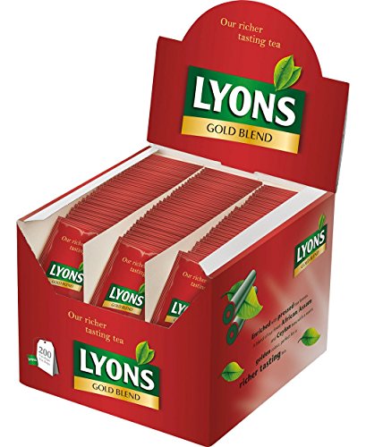 Lyons Gold Blend 200 Envelope Tea Bags 460G