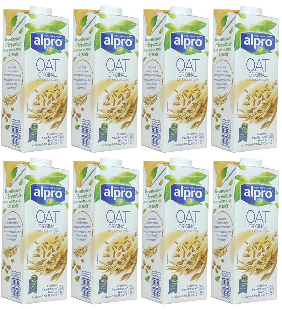 8 x Alpro Creamy Oat 1L
